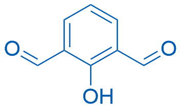 2-羟基间苯二甲醛 分子结构式