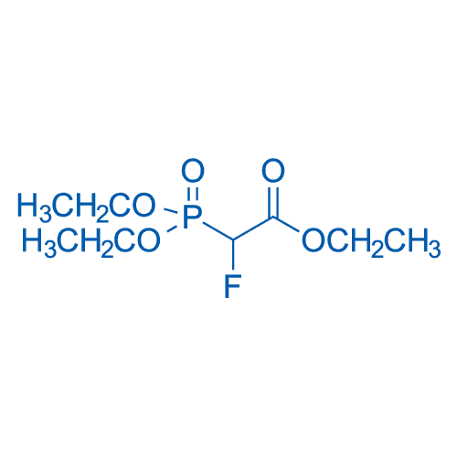 2-氟-2-磷酰基乙酸三乙酯 分子结构式