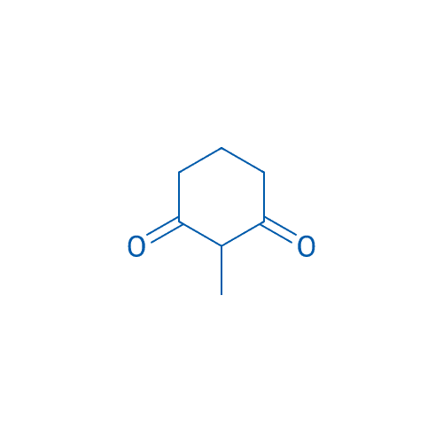 2-甲基环己烷-1,3-二酮 分子结构式