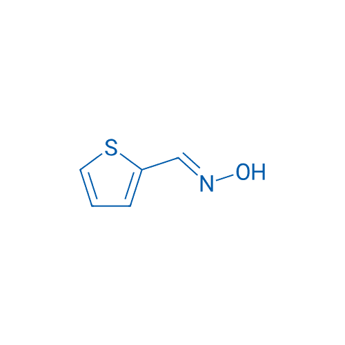 噻酚-2-甲醛肟 分子结构式