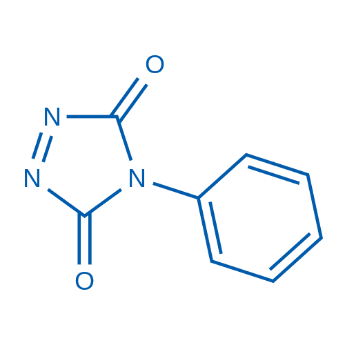 4-苯基-3H-1,2,4-三唑啉-3,5-二酮 分子结构式