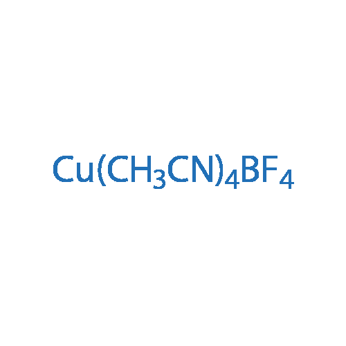 四(乙腈)四氟硼酸铜(I) 分子结构式