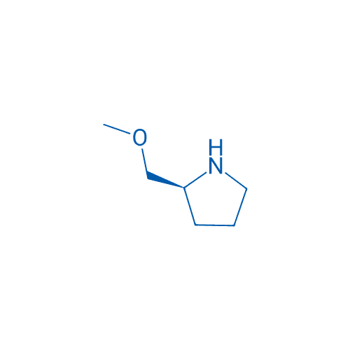 (S)-2-(甲氧基甲基)吡唑烷 分子结构式