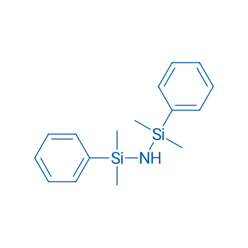 双(二甲基(苯基)硅烷基)胺 分子结构式