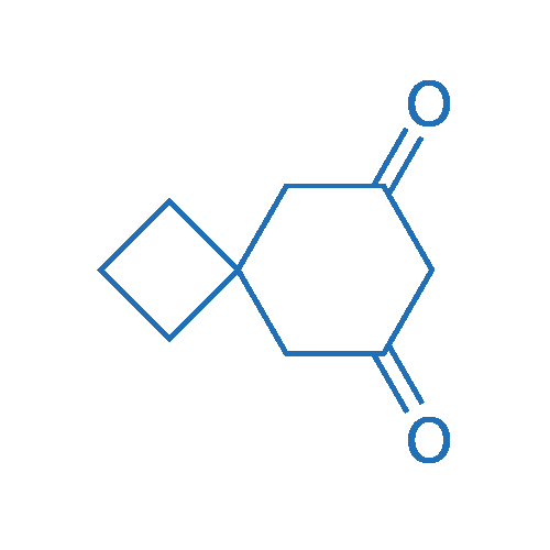 螺[3.5]壬烷-6,8-二酮 分子结构式