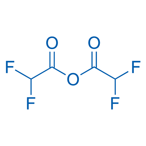 二氟乙酸酐 分子结构式