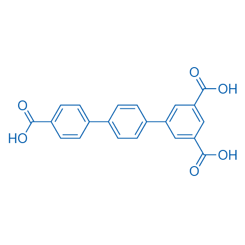 [1,1':4',1''-三联苯]-3,4'',5-三羧酸 分子结构式