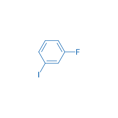 间氟碘苯 分子结构式