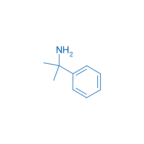 α,α-二甲基苄胺 分子结构式