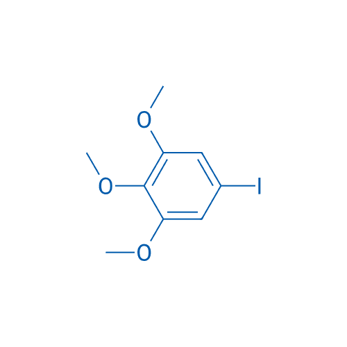 5-碘-1,2,3—三甲氧基苯 分子结构式