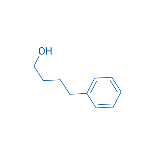 4-苯基丁醇 分子结构式