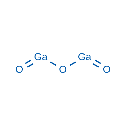 氧化镓(Ga2O3) 分子结构式